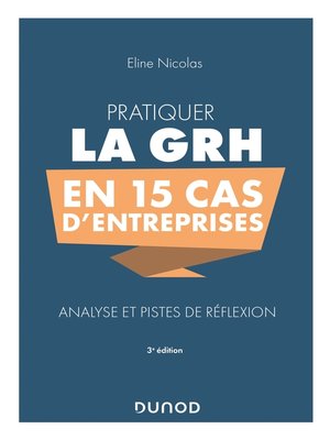 cover image of Pratiquer la GRH en 15 cas d'entreprises